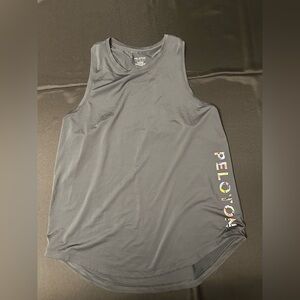 Peloton Charcoal Athletic Tank